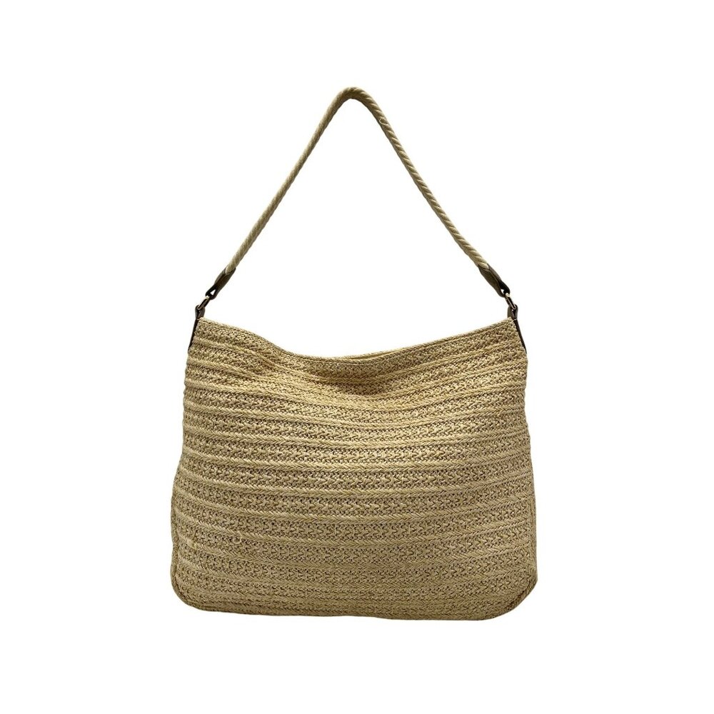 Stella & Dot Beige Ellie Hobo Bag
